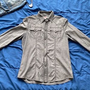 ❌SOLD ON OTHER SITE❌ True Religion Button Down